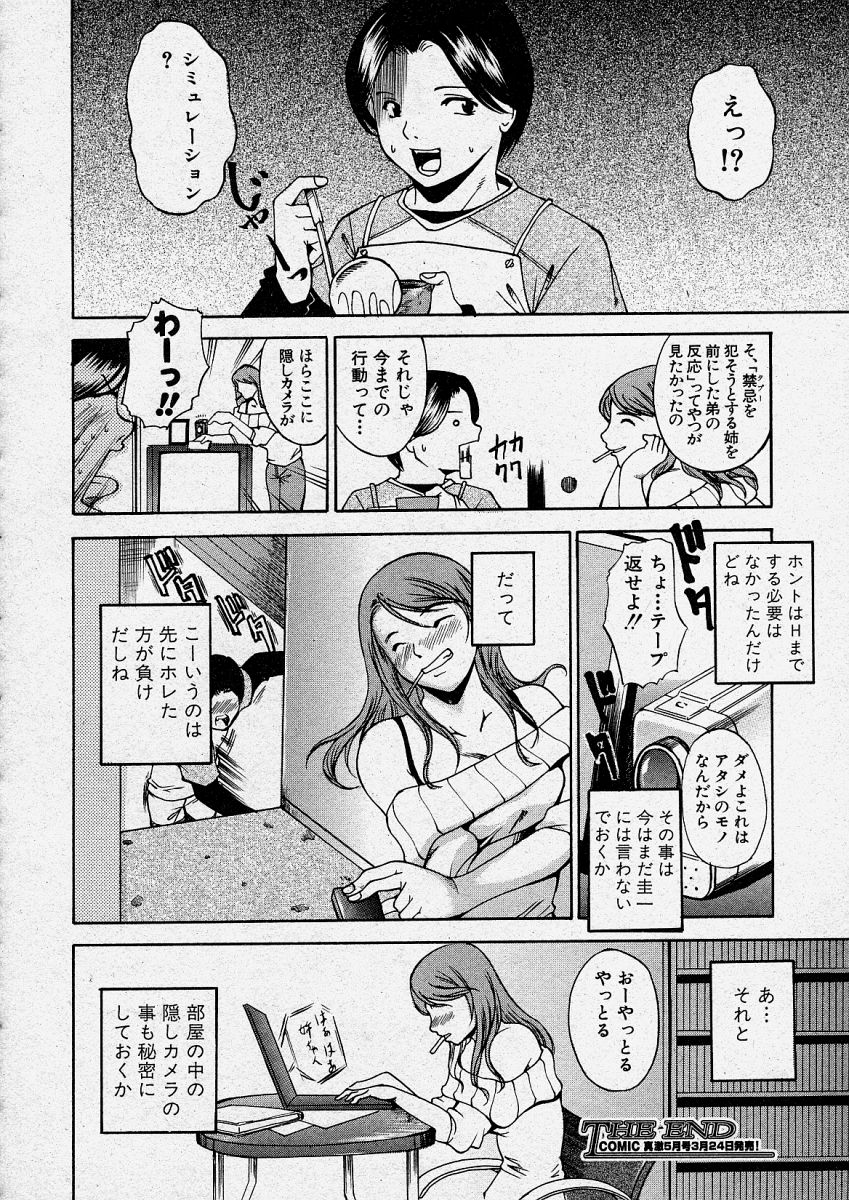 【エロ漫画】【エロ漫画】弟と勢いでセックスしてしまう巨乳姉…すっかりその気になった彼にフェラしたり、クンニさせたりし、正常位で生ハメ近親相姦する!【天乃一水:デイドリームビリーバー】