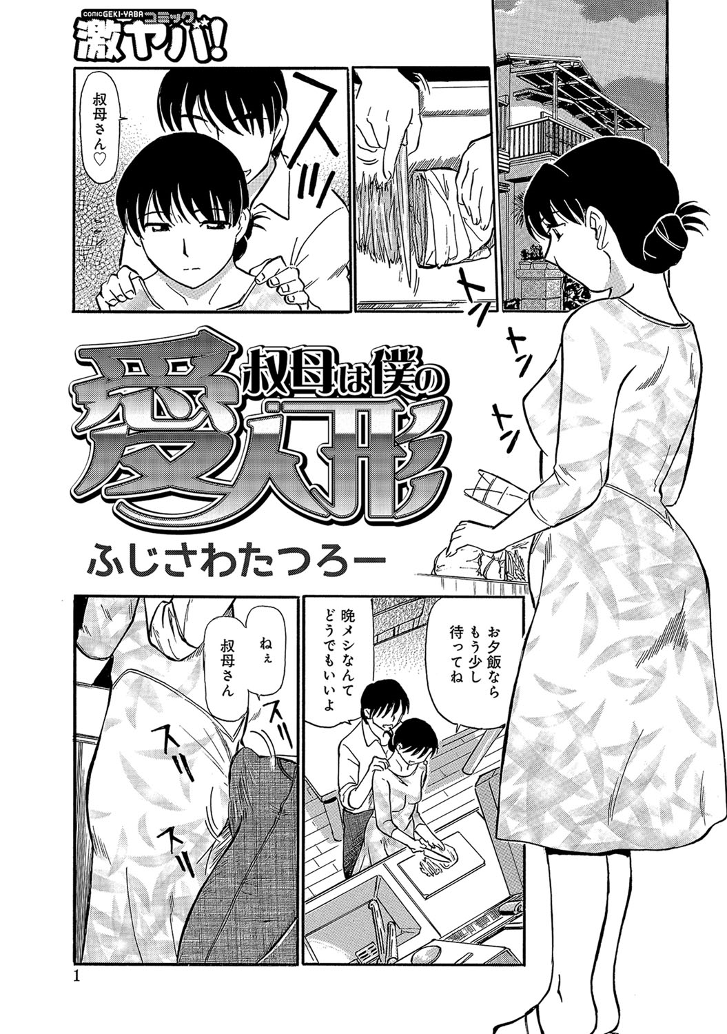 【エロ漫画】【エロ漫画】甥に寝込みを襲われちゃう巨乳の叔母さん…バックで生ハメ中出しいちゃラブセックスしちゃう【ふじさわたつろー：叔母は僕の愛人人形】