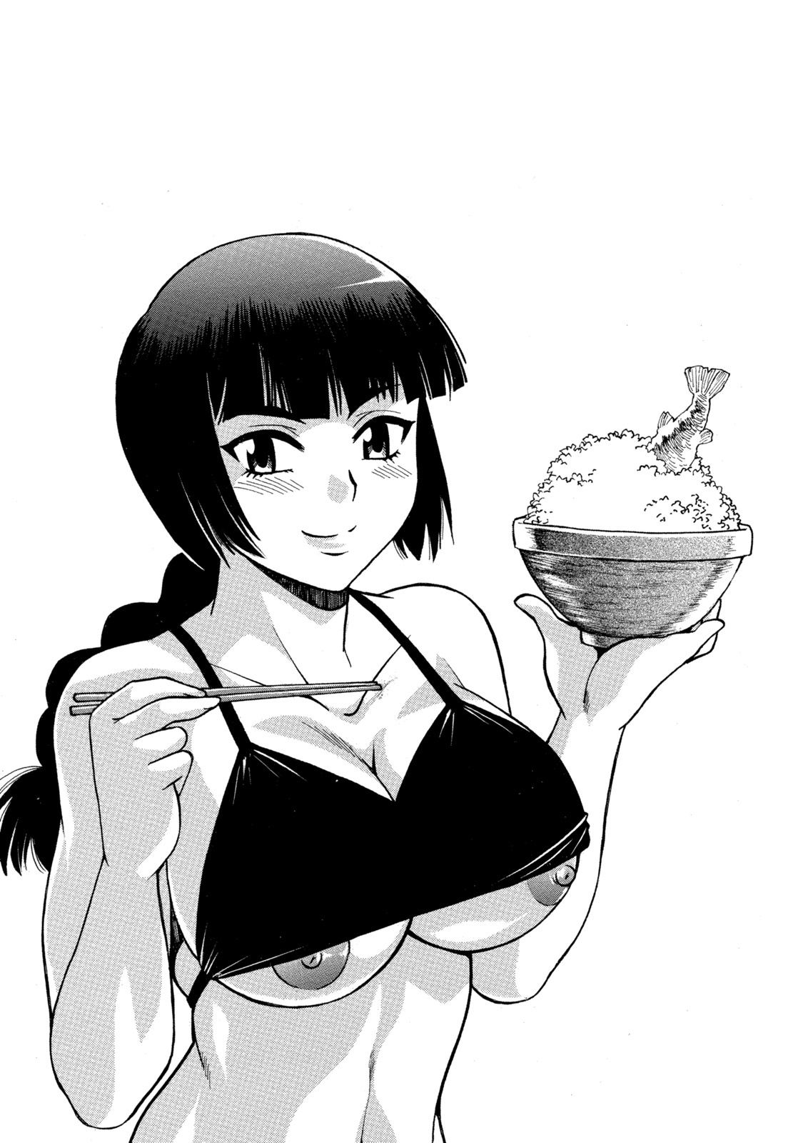 【エロ漫画】【エロ漫画】継母と毎日エッチする関係になった彼…理性崩壊でバックで生ハメ中出しいちゃラブセックスしちゃう【真鍋譲治：家政婦はママ】