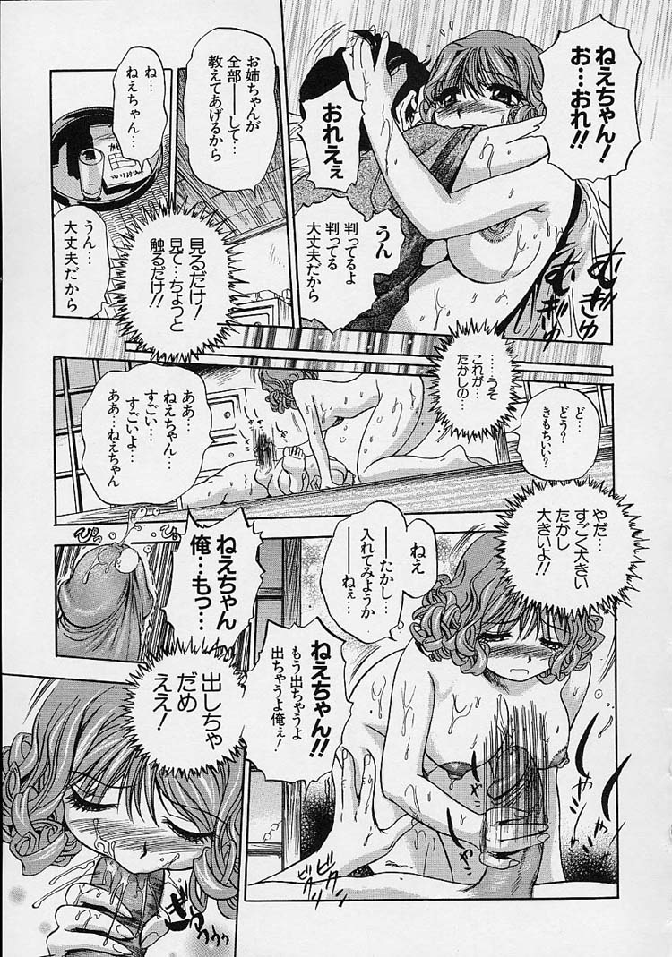 【エロ漫画】【エロ漫画】秘密日記を読む巨乳のかわいい姉…日記の内容が近親相姦セックスだったため、かわいい巨乳姉はオナニーし、愛液垂らしてイキ顔になる。実の弟を誘惑しフェラから口内射精や手コキで巨根を生ハメで近親相姦でイキ顔になってしまう！【The Seiji：おじいちゃんの日記】