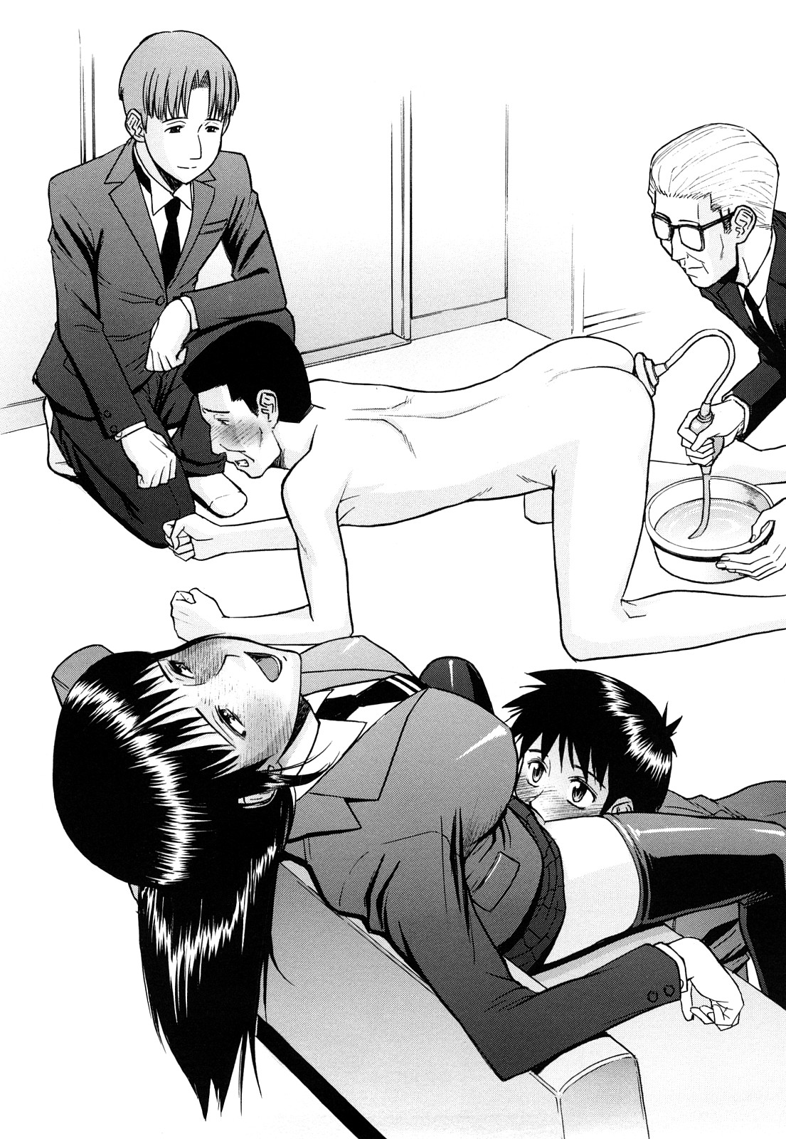 【エロ漫画】【エロ漫画】初めて同士恥ずかしのいちゃラブセックスしちゃうお姉さん…おっぱい揉みやクンニをされてトロ顔で生ハメ中出しセックス書処女、童貞卒業しちゃう【いのまる:甘ずっぱく不純な僕たちの…】