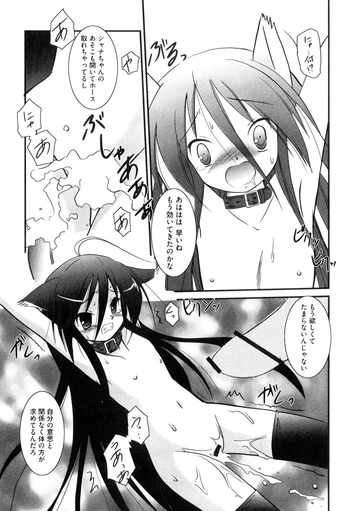 【エロ漫画】【エロ漫画】拘束されて調教されちゃう猫耳娘…アナル責めをされて生ハメ中出しレイプで淫乱堕ちしちゃう【大秦国玉安敦：SX2】