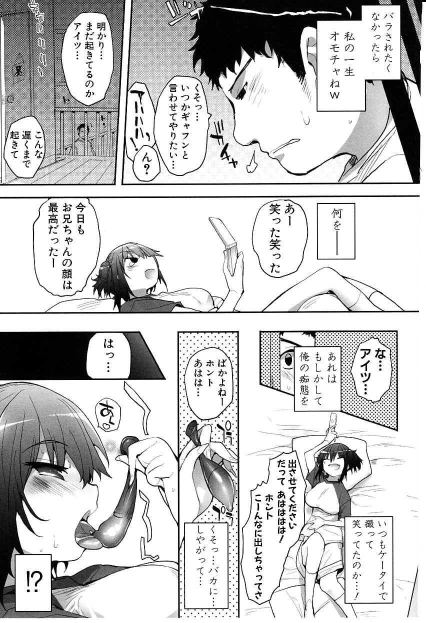 【エロ漫画】【エロ漫画】兄を拘束して逆レイプしちゃう淫乱ビッチな妹…パイズリフェラをして生ハメ中出し近親相姦セックスしちゃう【睦茸：いもうとのたべかた】